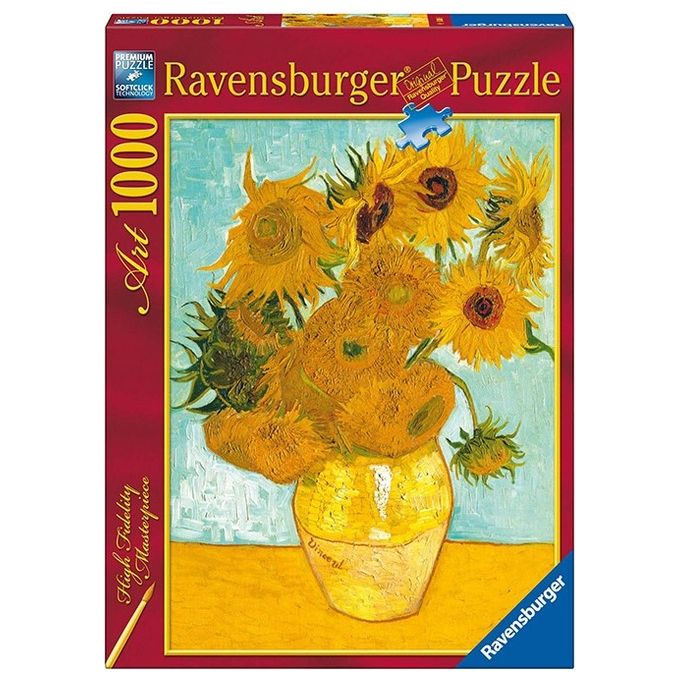 Ravensburger: 1000 pz Arte Vaso Girasoli - Disponibile in 3-4 giorni lavorativi
