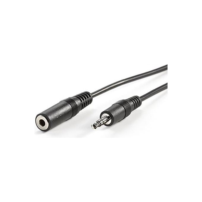 Link cavo stereo jack 3.5 mm. prolunga scheda audio per cuffie-casse maschio-femmina mt. 10 - Disponibile in 3-4 giorni lavorativi