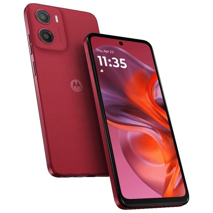 Smartphone nuovo Motorola Moto g05 4-128Gb 6.67'' Dual Sim Plum Red - Disponibile in 3-4 giorni lavorativi