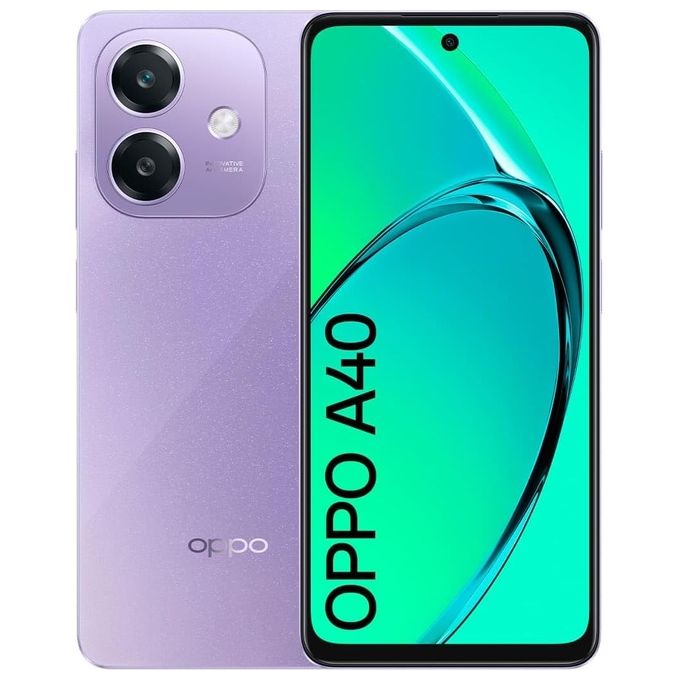 Smartphone nuovo Oppo A40 4-128Gb 6.67'' Dual Sim Starry Purple - Disponibile in 3-4 giorni lavorativi