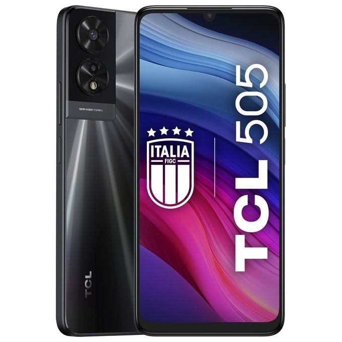 Smartphone nuovo TCL 505 8Gb 512Gb 6.75'' Dual Sim Space Grey - Disponibile in 3-4 giorni lavorativi