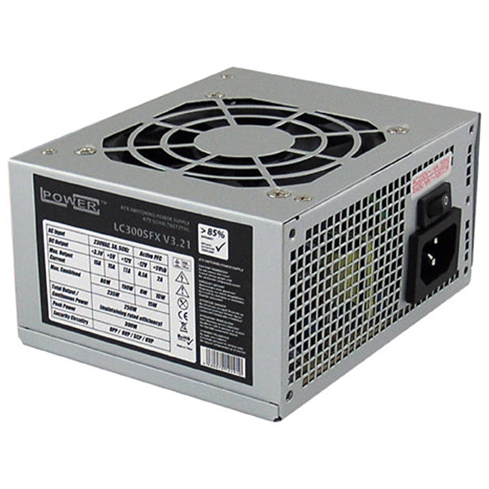 LC-Power Alimentatore SFX 300W LC300SFX - Disponibile in 2-4 giorni lavorativi