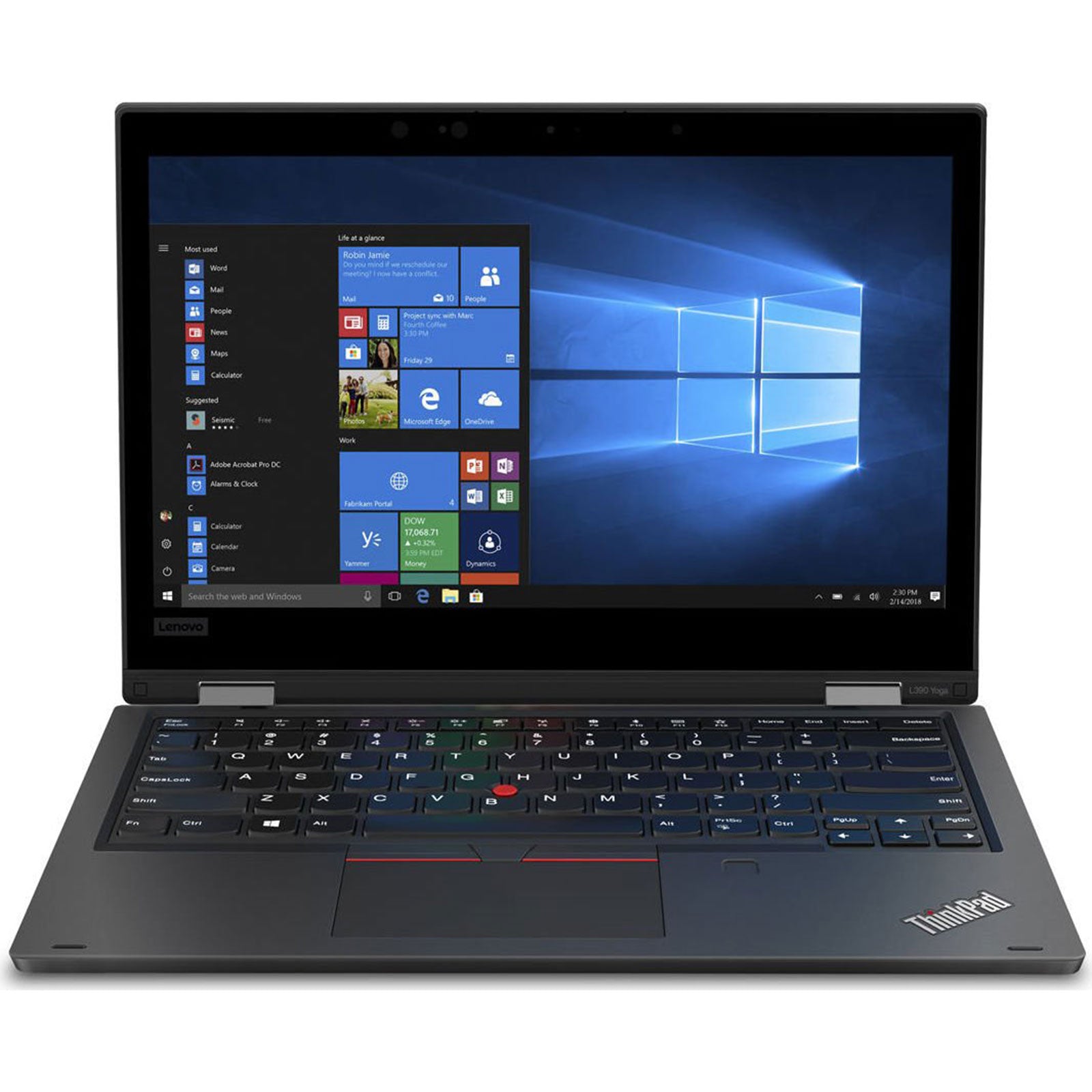 Notebook ricondizionato - Grado A - Lenovo ThinkPad L390 Notebook 13.3" Full HD Intel i5-8265U Ram 16Gb SSD 512Gb Webcam Freedos (Ricondizionato Grado A) - Disponibile in 2-4 giorni lavorativi