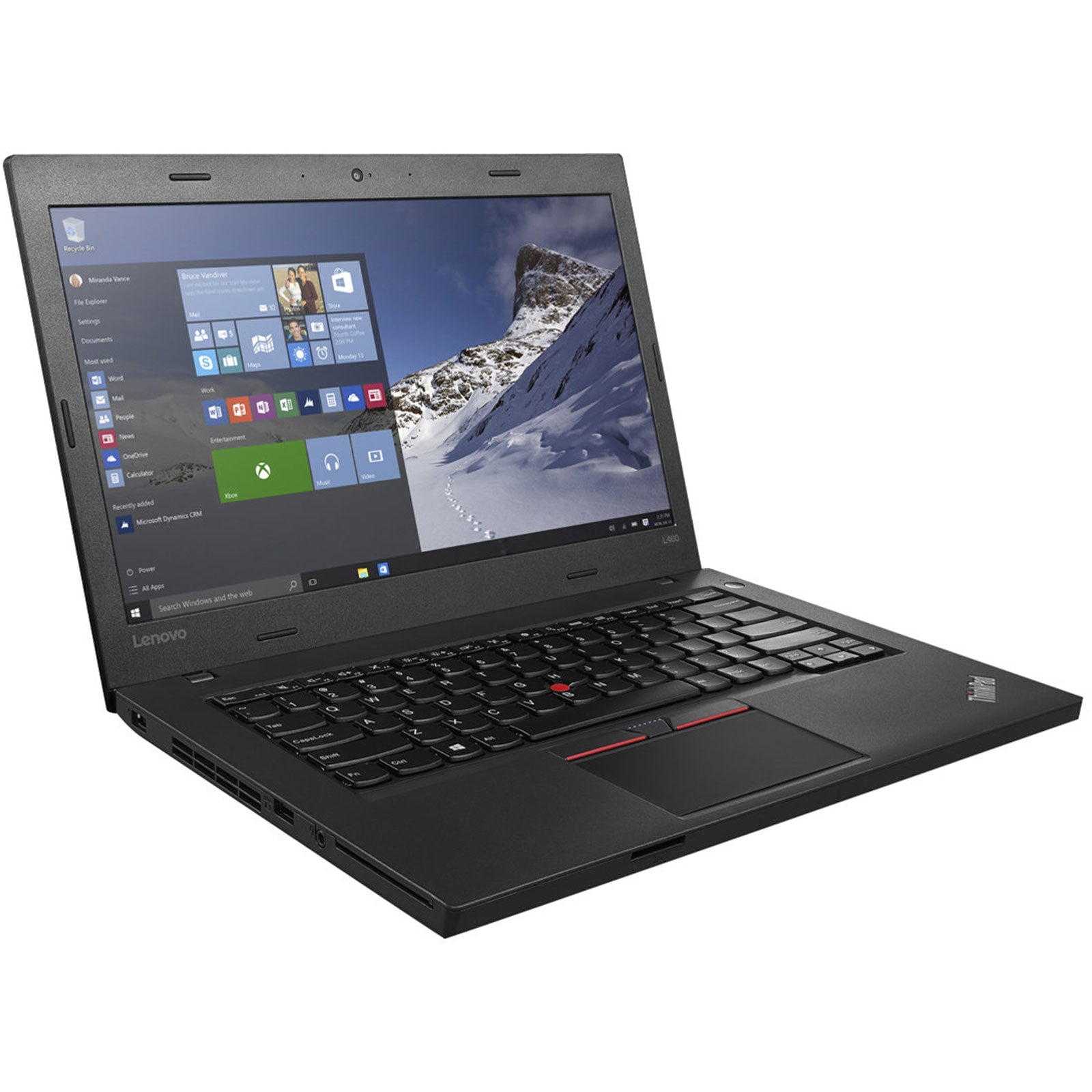 Notebook ricondizionato - Grado A - Lenovo ThinkPad L460 Notebook 14" Full HD Intel i5-6200U Ram 8GB SSD 240GB Webcam (Ricondizionato Grado A) - Disponibilità immediata
