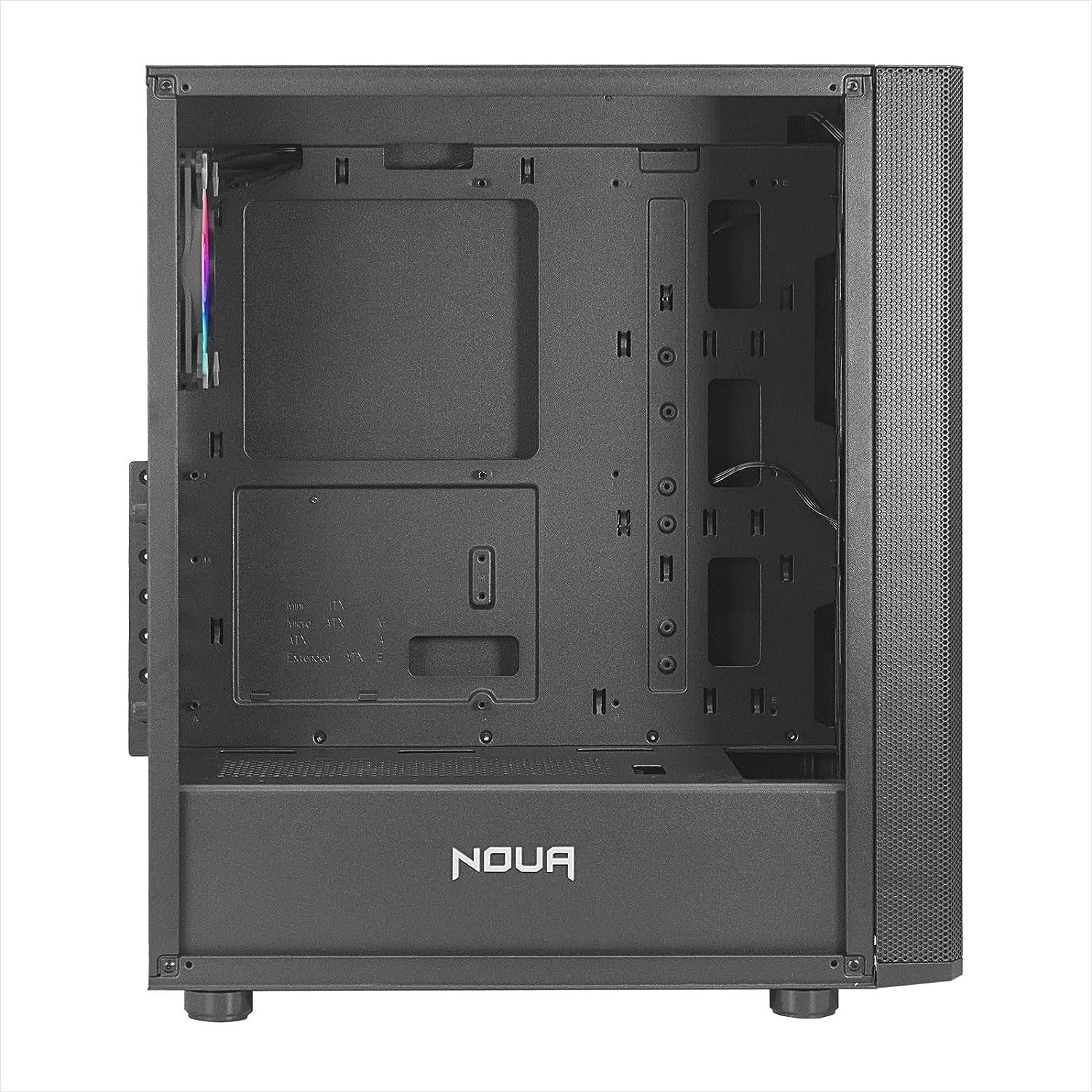 Noua Orizon M101 Nero Case ATX Gaming ARGB - Disponibile in 2-4 giorni lavorativi