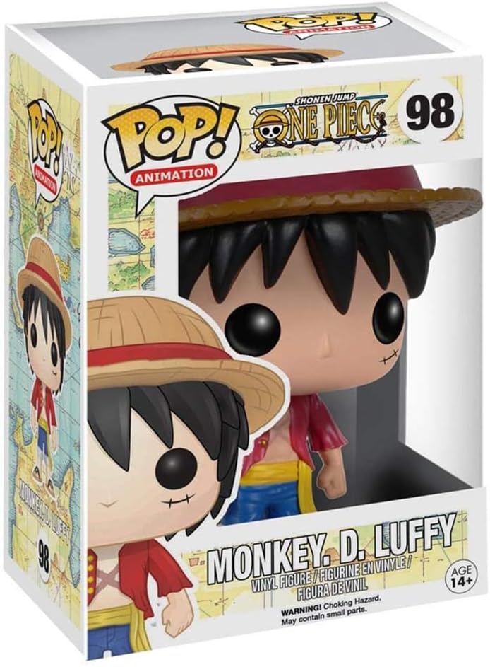 Funko Pop! One Piece - 98 Monkey.D.Luffy 9Cm - Disponibilità immediata FUNKO
