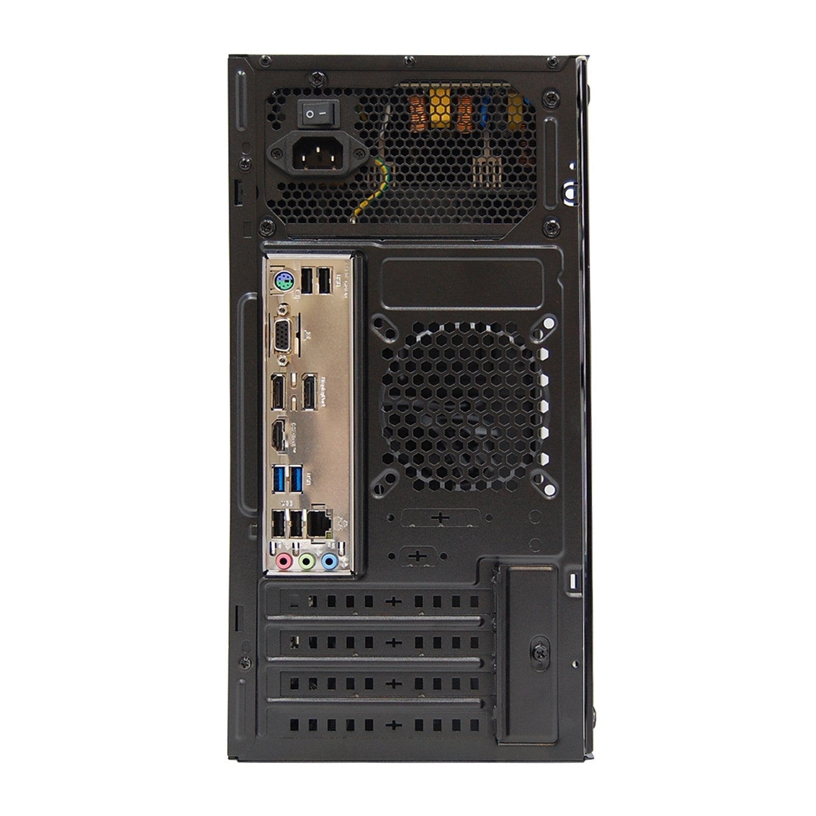 PC Desktop Nuovo PC Computer Assemblato ELITE CPU Intel i7-14700 Ram 16GB SSD 1TB WiFi BT Nero Freedos - Disponibile in 2-4 giorni lavorativi GameSIDE&Tech