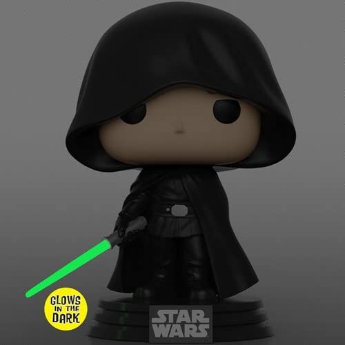 Funko Pop! Star Wars Mandalorian Hooded Luke W/ Saber (Gw) (Latam Exclus.) FUNKO