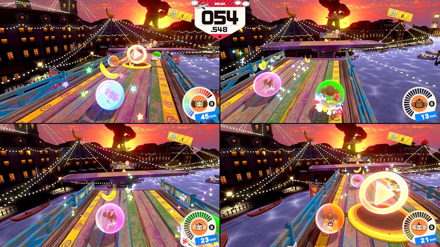 Switch SUPER MONKEY BALL BANANA RUMBLE - Disponibilità immediata Nintendo