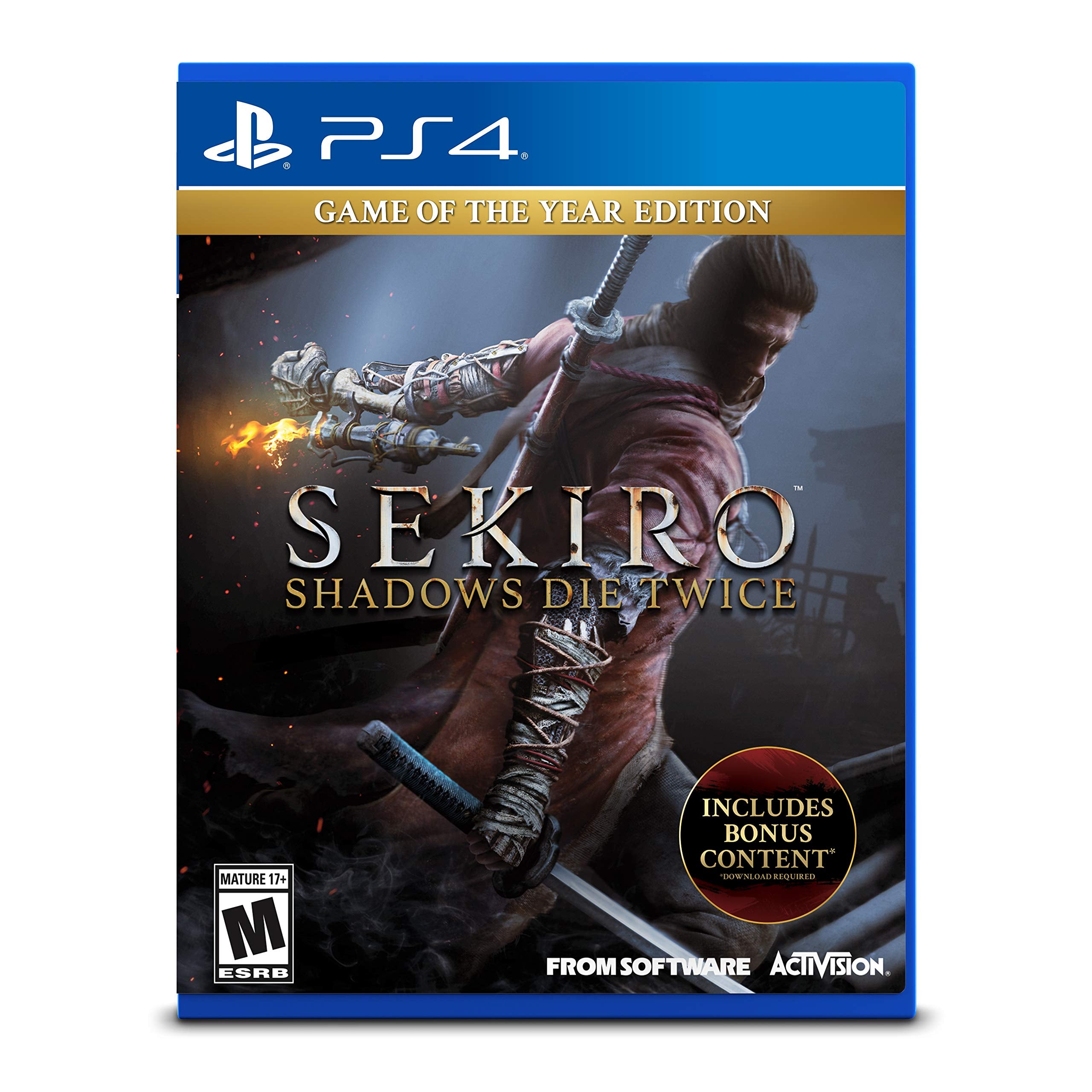 PS4 Sekiro: Shadows Die Twice - Edizione gioco dell'anno GOTY Disponibilità immediata Activision Blizzard