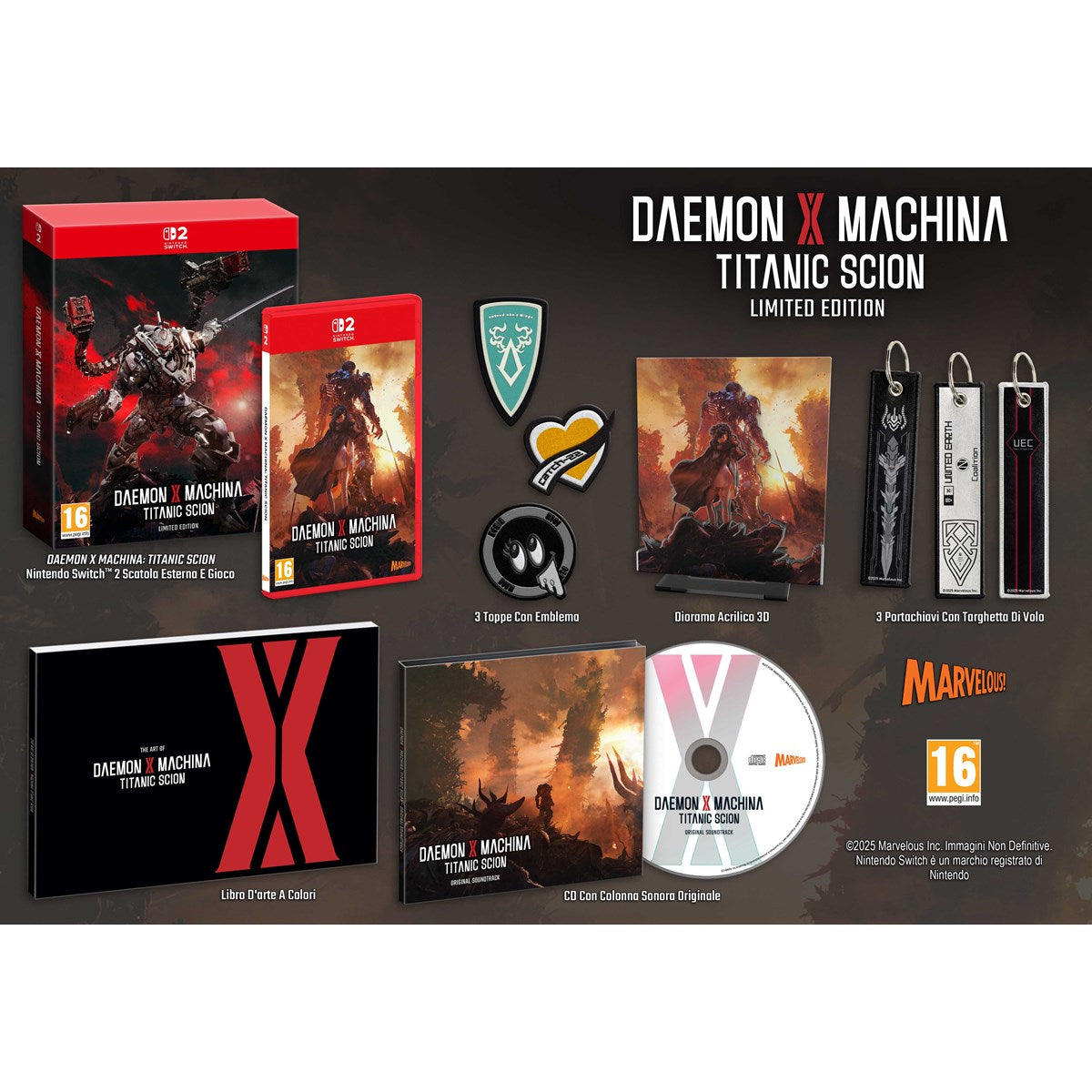 Switch 2 Daemon X Machina: Titanic Scion (Limited Edition) - Data di uscita: 05-09-2025