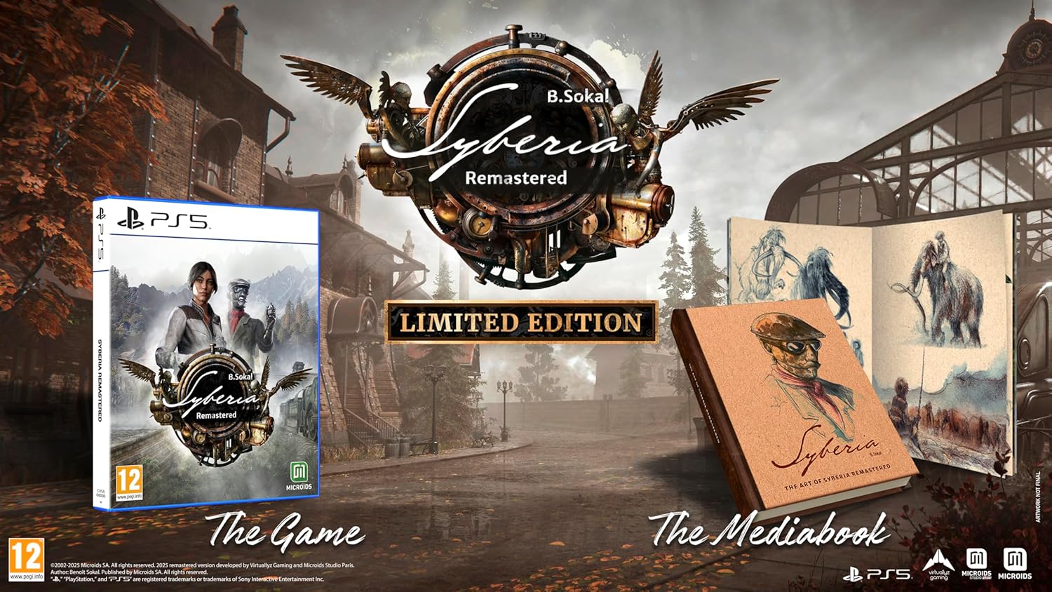 PS5 Syberia - Remastered - Limited Edition - Disponibile in 2/3 giorni lavorativi