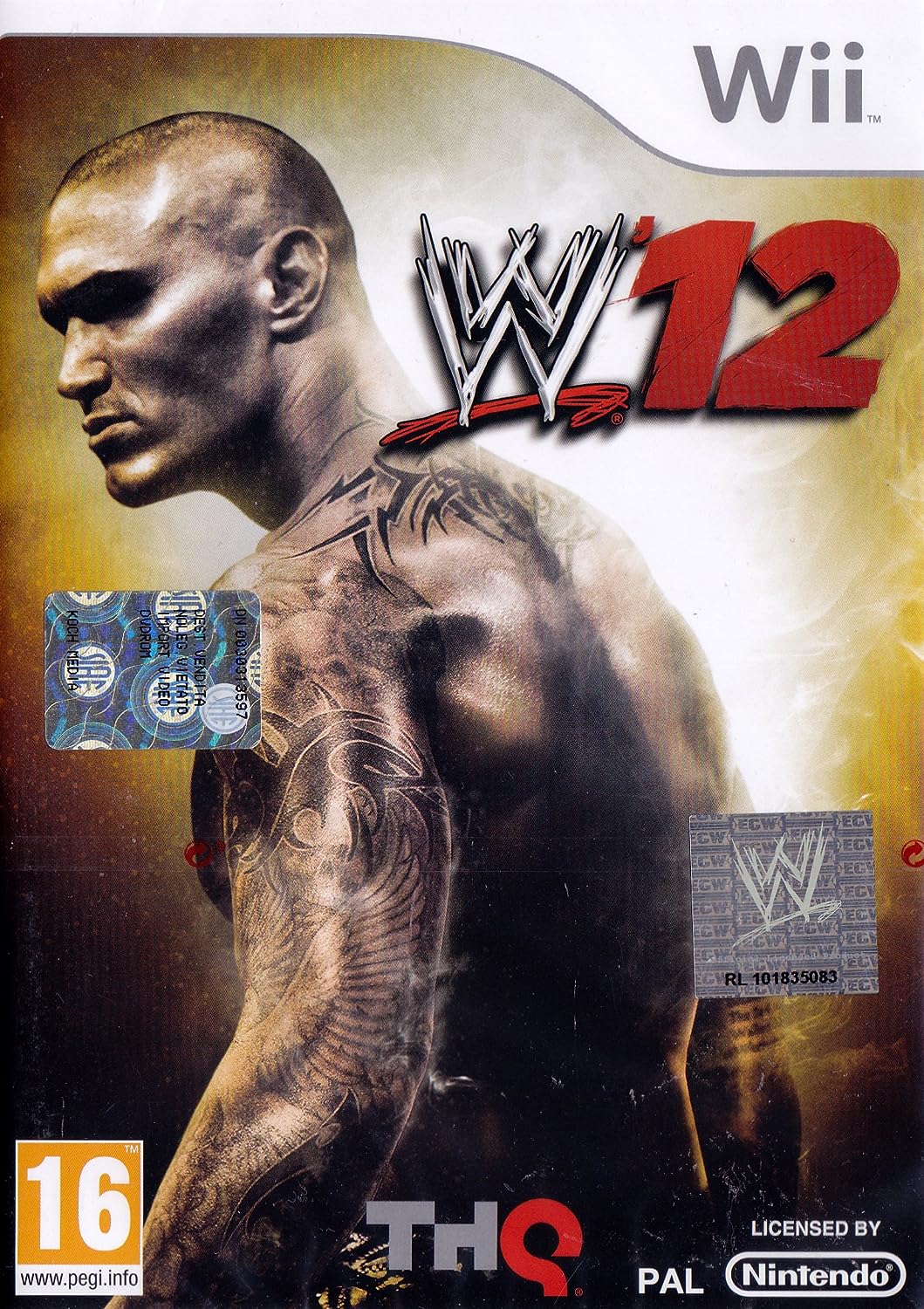 Wii WWE 2K12 - Usato garantito Disponibilità immediata Take Two Interactive