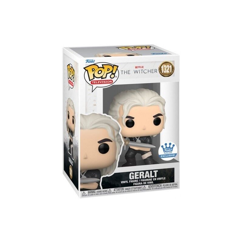 Funko Pop! Geralt The Witcher Netflix 1321 Exclusive Disponibilità immediata FUNKO