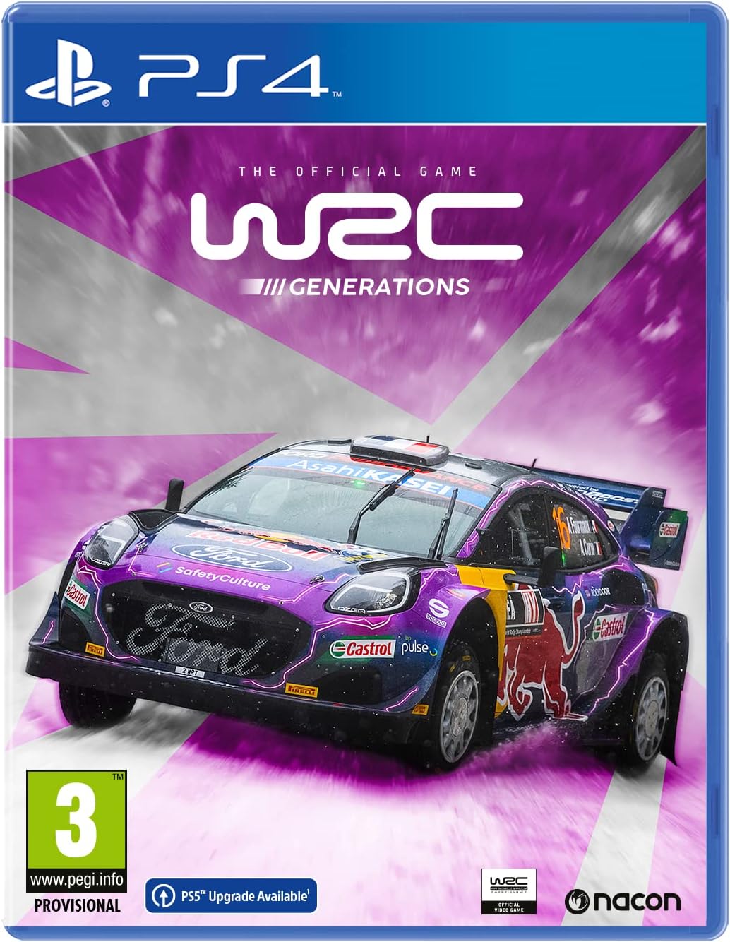 PS4 WRC Generations EU (free upgrade PS5) - Disponibilità immediata