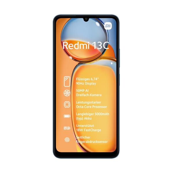 Smartphone Nuovo XIAOMI REDMI 13C 128GB 6GB NAVY BLUE - Disponibile in 3-4 giorni lavorativi Xiaomi