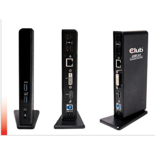 CLUB3D MINI DOCKING STATION USB TYPE A 3.1 GEN 1 DUAL DISPLAY 1200P - Disponibile in 3-4 giorni lavorativi Club3d