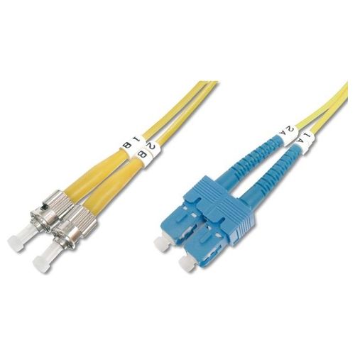 WP Europe Cavo a Fibre Ottiche 3mt OS2 ST SC Giallo - Disponibile in 3-4 giorni lavorativi Wp Europe