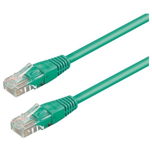 Wp Europe Cavo di Rete Verde 3mt Cat6 U/UTP UTP - Disponibile in 3-4 giorni lavorativi Wp Europe