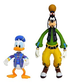 Action figure / Statue Kingdom Hearts 3 Select Action Figures 2-Pack Goofy & Donald 10 - 18 cm - Disponibile in 2/3 giorni lavorativi Diamond Select