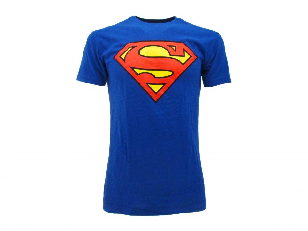 SUPERMAN LOGO T-shirt S blue - Disponibile in 2/3 giorni lavorativi