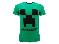 MINECRAFT CREEPER T-shirt XL verde - Disponibile in 2/3 giorni lavorativi