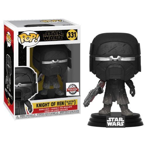 FUNKO POP STAR WARS 331 - KNIGHT OF REN (BLASTER RIFLE - SPECIAL EDITION) Disponibile in 2-4 giorni lavorativi Funko