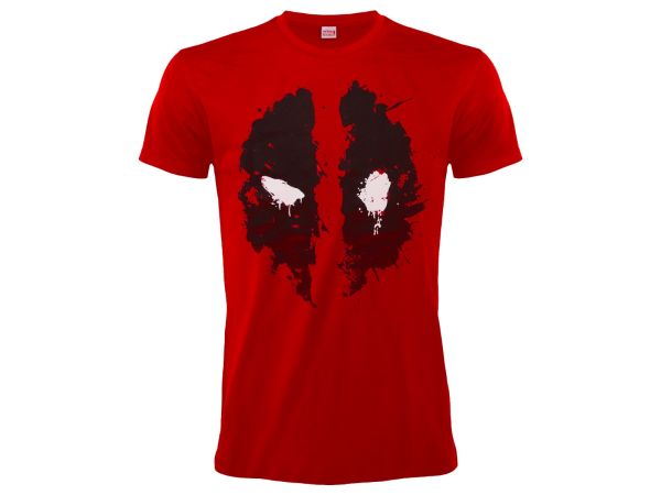 MARVEL: DEADPOOL MASCHERA T-shirt M rossa - Disponibile in 2/3 giorni lavorativi