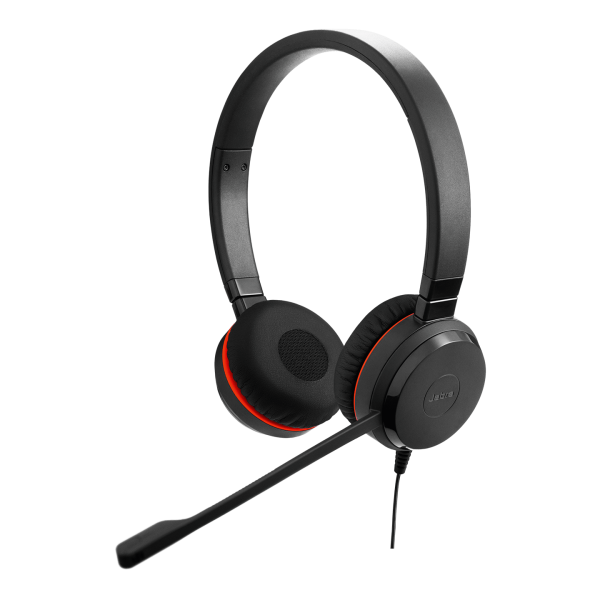 Jabra Evolve 20 Es Uc Duo Cuffie a Padiglione con Microfono - Disponibile in 3-4 giorni lavorativi Jabra