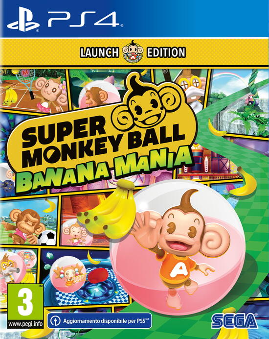 PS4 Super Monkey Ball Banana Mania - Disponibile in 2/3 giorni lavorativi Plaion