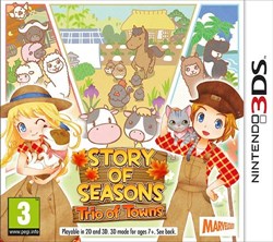3DS Story of Seasons Trio of Towns