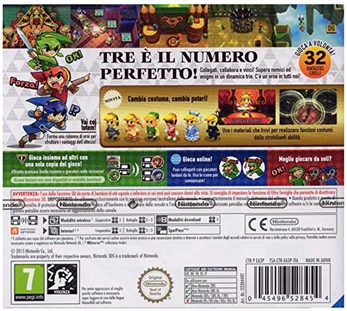 3DS The Legend Of Zelda: Tri Force Heroes