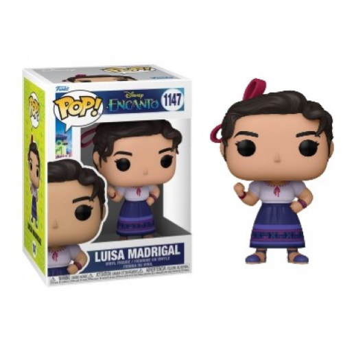 FUNKO POP DISNEY ENCANTO 1147 - LUISA MADRIGAL Disponibile in 2-4 giorni lavorativi Funko