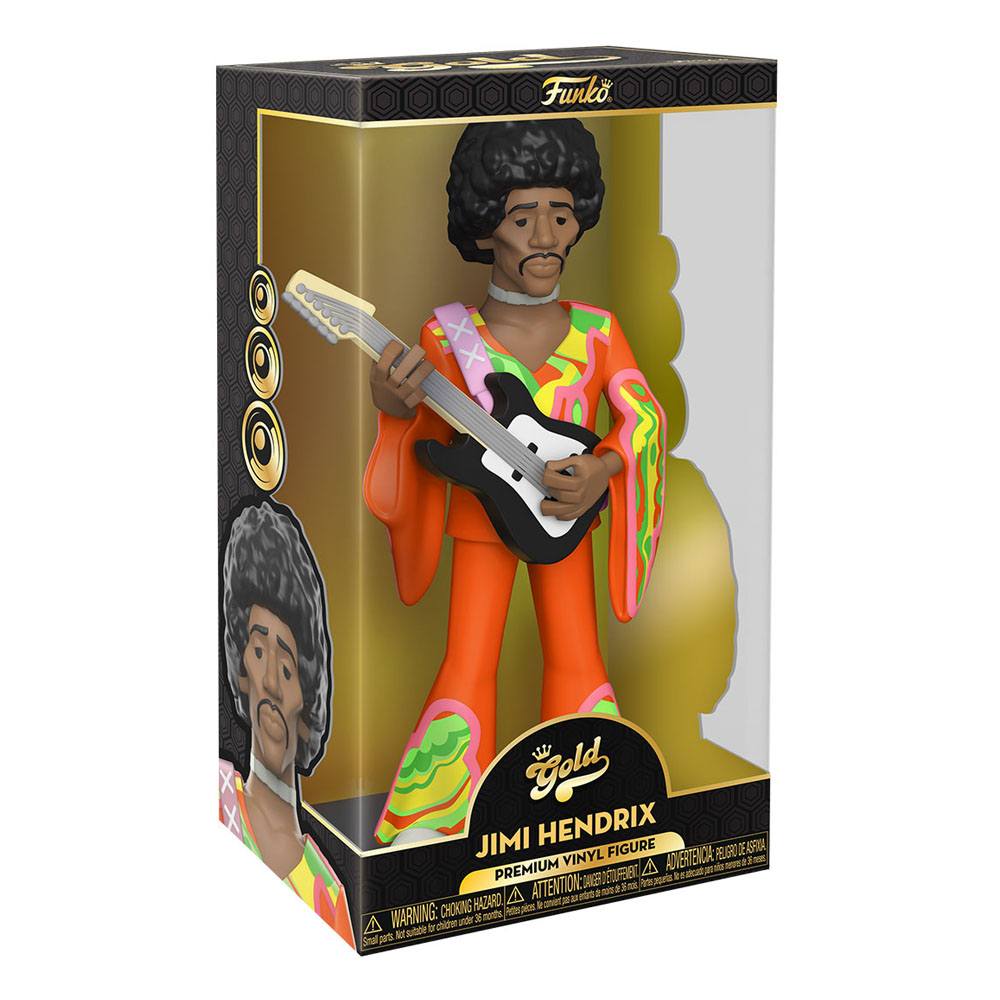 Action figure / Statue Funko Gold: Jimi Hendrix Premium Figure 30Cm - Disponibile in 2/3 giorni lavorativi FUNKO