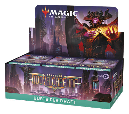 Magic: The Gathering - Strade di Nuova Capenna Draft Booster Display (36 buste) - ITA - Disponibile in 2/3 giorni lavorativi Wizards