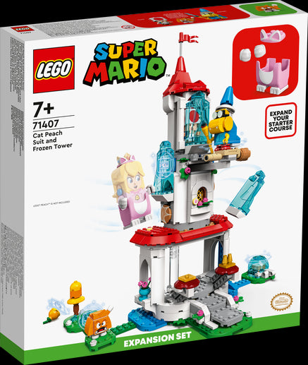 LEGO 71407 Costume di Peach gatto e Torre ghiacciata - Pack espansione - Disponibile in 2/3 giorni lavorativi