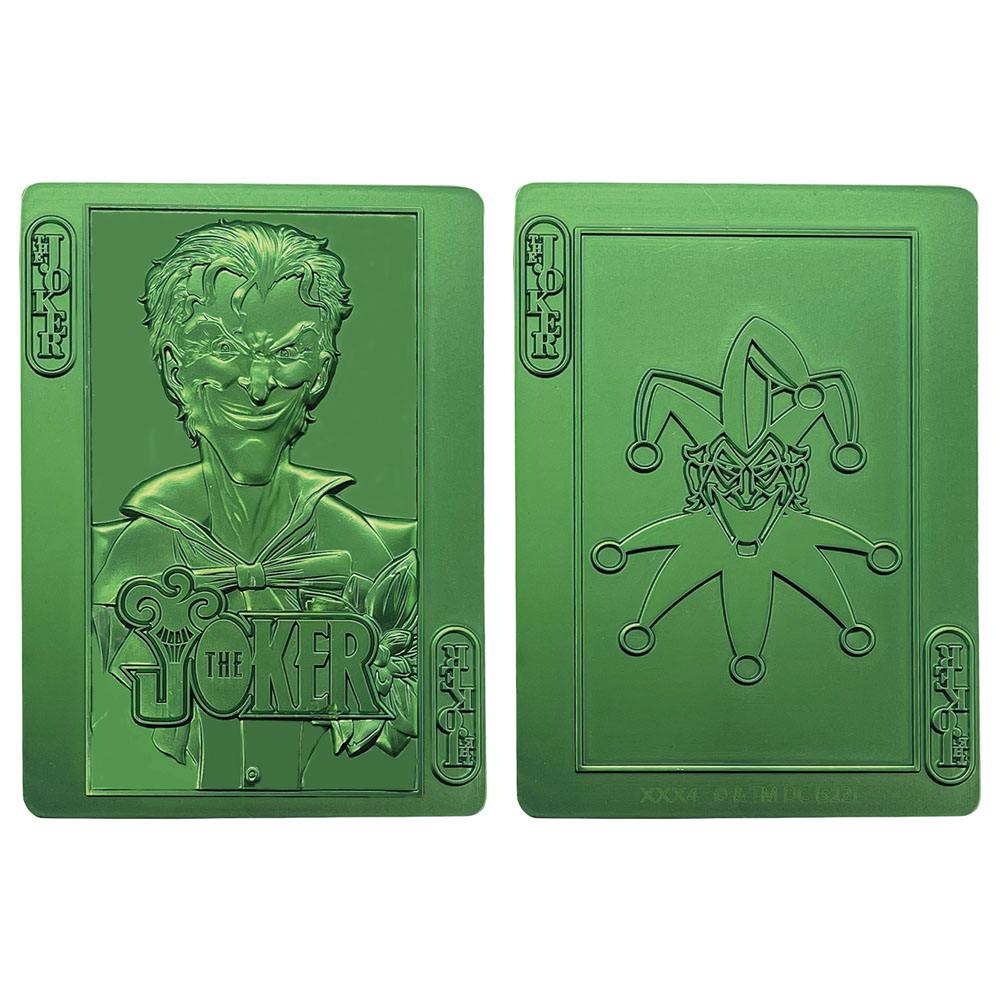DC Comics : Joker - Lingotto da collezione con stampa in rilievo Limited Edition (7.5x5cm) - Disponibile in 2/3 giorni lavorativi GED