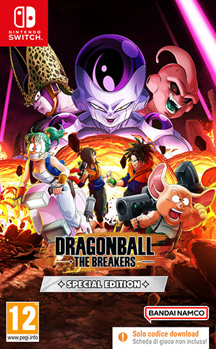 Switch Dragon Ball: The Breakers Special Edition (solo codice) - Disponibile in 2/3 giorni lavorativi Namco Bandai