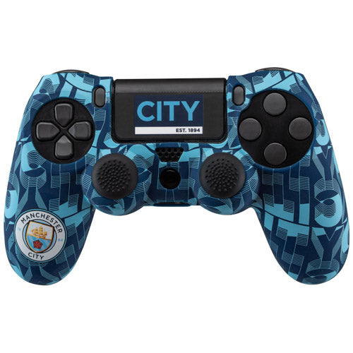 PS4 QUBICK Proteggi pad in silicone PS4: Manchester City Accessori - Disponibile in 2/3 giorni lavorativi GED