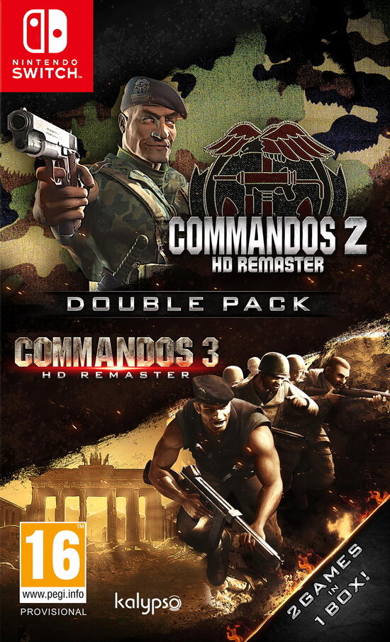Switch Commandos 2 & 3 - HD Remaster Double Pack - Disponibile in 2/3 giorni lavorativi Plaion