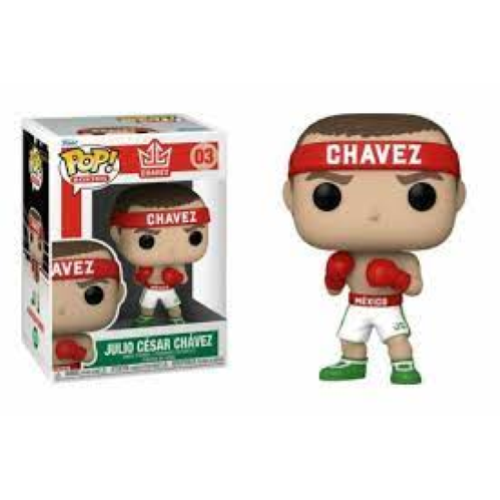 FUNKO POP BOXING 03 - JULIO CESAR CHAVEZ Disponibile in 2-4 giorni lavorativi Funko