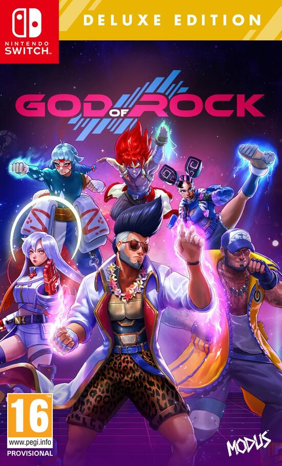 Switch God of Rock - Disponibile in 2/3 giorni lavorativi 4Side