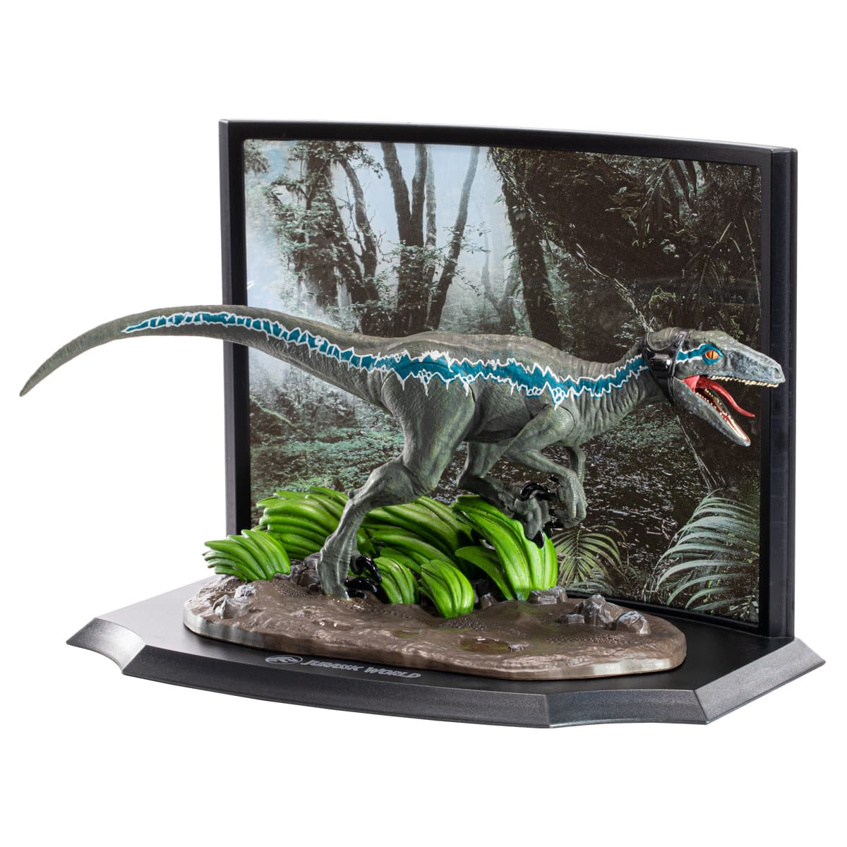 Action figure / Statue Jurassic World - Velociraptor (Blue) Diorama - Disponibile in 2/3 giorni lavorativi Noble Collection