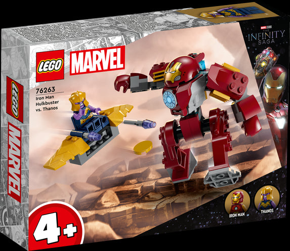 LEGO 76263 Iron Man Hulkbuster vs. Thanos - Disponibile in 2/3 giorni lavorativi LEGO