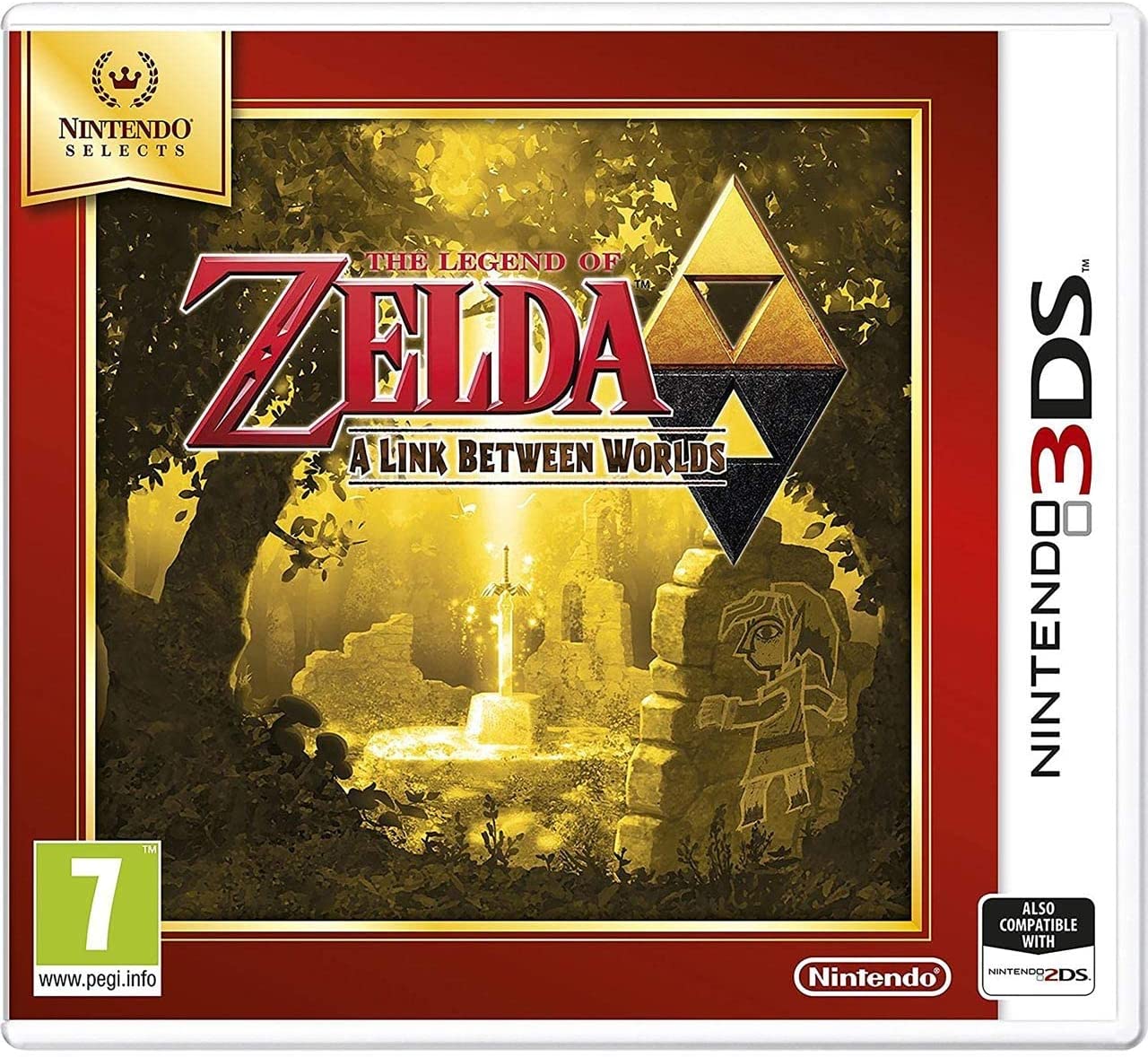 3DS The Legend of Zelda: A Link Between Worlds (Selects) - Disponibile in 2/3 giorni lavorativi EU