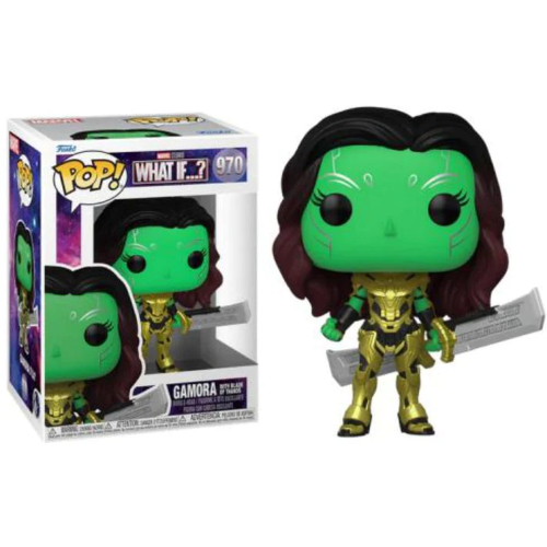 FUNKO POP MARVEL WHAT IF... ? 970 - GAMORA WITH BLADE OF THANOS Disponibile in 2-4 giorni lavorativi Funko