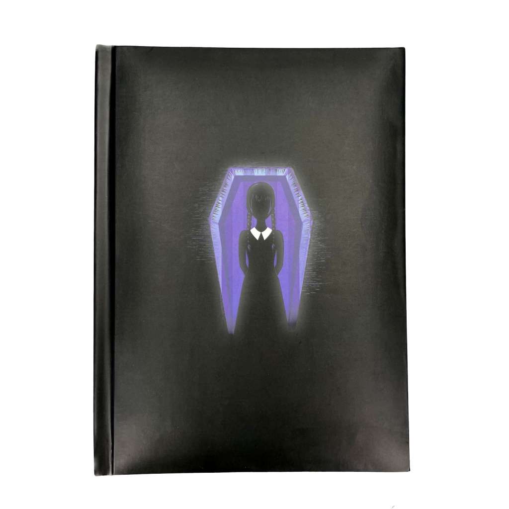 93739 - Wednesday (Netflix): Dark Side Notebook With Light - Disponibile in 2/3 giorni lavorativi SD Toys