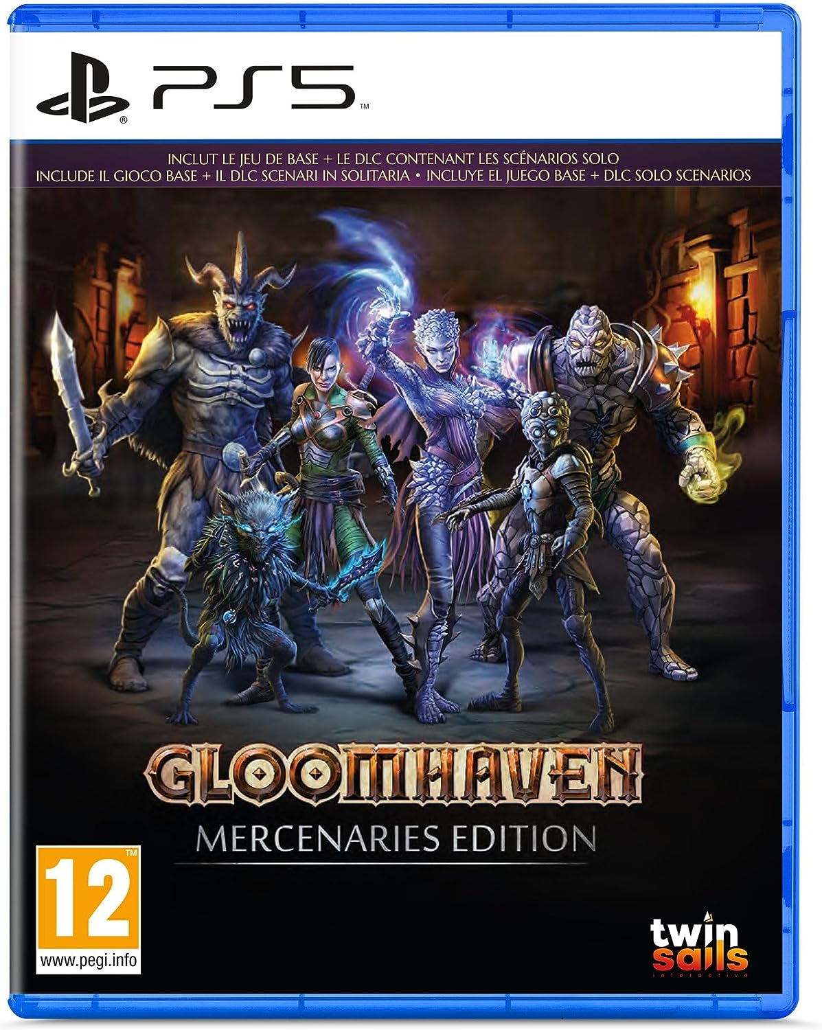 PS5 Gloomhaven (Mercenaries Edition) - Disponibile in 2/3 giorni lavorativi EU