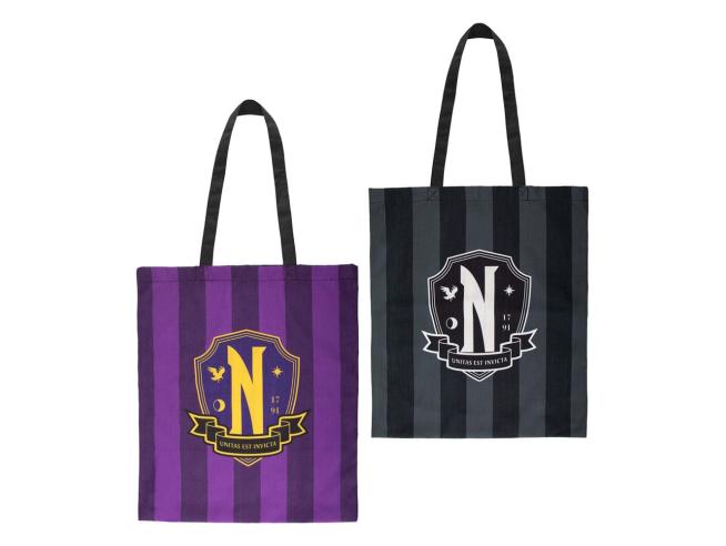 Mercoledì - Tote bag Nevermore Academy - Disponibile in 2/3 giorni lavorativi Distrineo