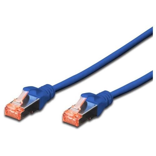 Wp Europe Cavo Patch Cat 6 S/Ftp Blu 0,5mt - Disponibile in 3-4 giorni lavorativi Wp Europe